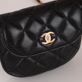 Chanel 2019 Lambskin Pearl Crush Waist Bag