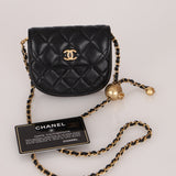 Chanel 2019 Lambskin Pearl Crush Waist Bag