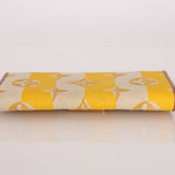 Louis Vuitton Striped Canvas Capucines Long Wallet