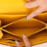 Louis Vuitton Striped Canvas Capucines Long Wallet