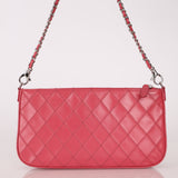 Chanel 2014 Lambskin Thin Stitch Pochette