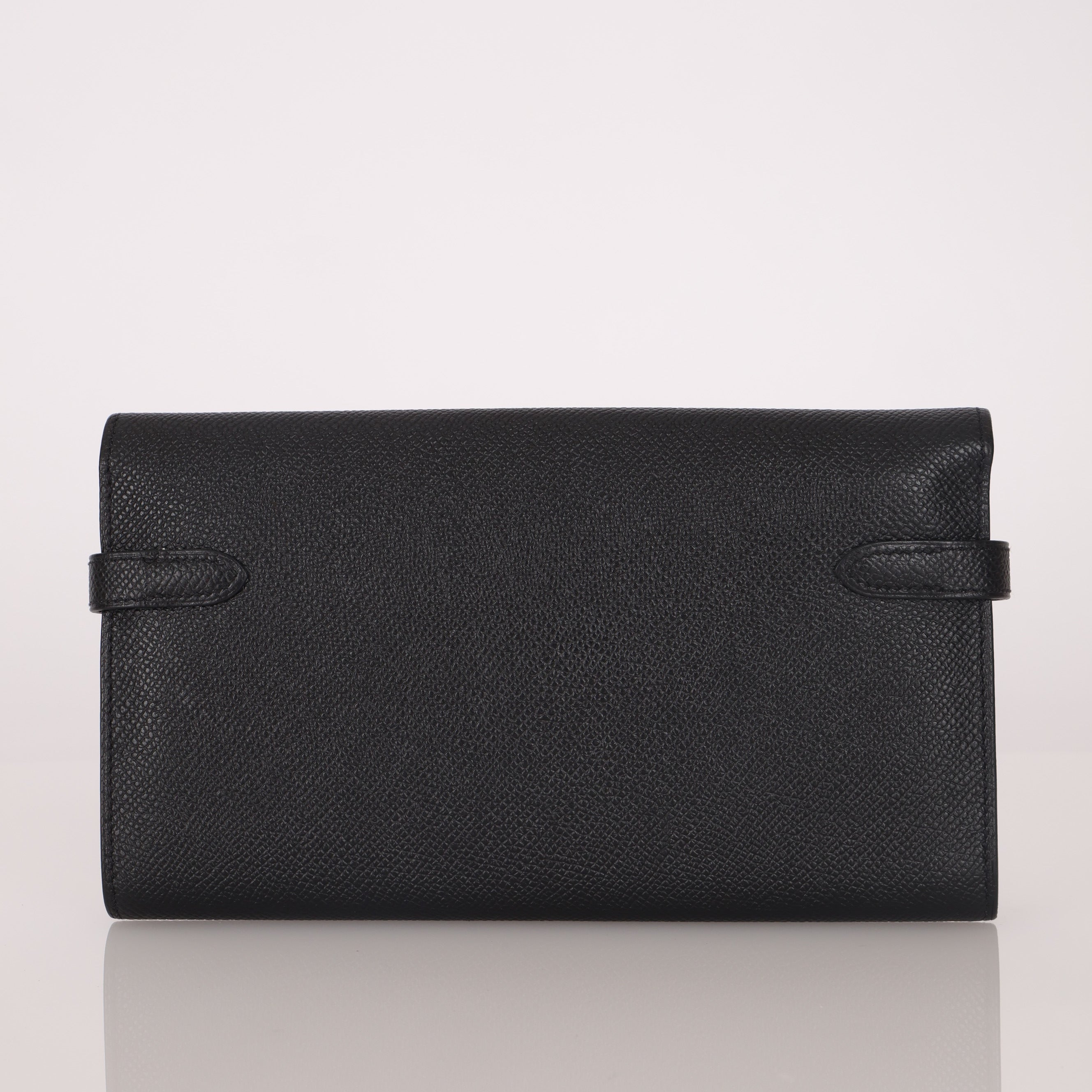 Hermès 2016 Epsom Kelly Long Wallet GHW