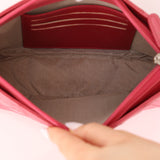 Chanel 2014 Lambskin Thin Stitch Pochette