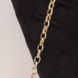 Chanel 1980s Lambskin Mini Bijoux Chain Turnlock Full Flap