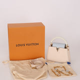 Limited Edition Louis Vuitton Mini Capucines Flower Chain Bag