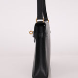 Hermès 2023 Noir Chevre Chamkila Kelly Elan GHW