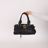 Chloe Black Medium Paddington Bag