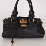 Chloe Black Medium Paddington Bag