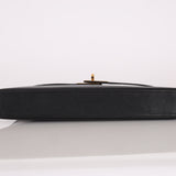 Hermès 2023 Noir Chevre Chamkila Kelly Elan GHW