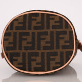 Rare Fendi Zucca Crystal Orchid Bucket Bag