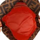 Rare Fendi Zucca Crystal Orchid Bucket Bag