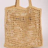 Prada Crochet Logo Tote