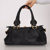 Chloe Black Medium Paddington Bag