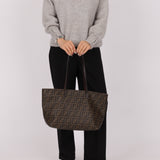 Fendi Zucca Coated Canvas Tote