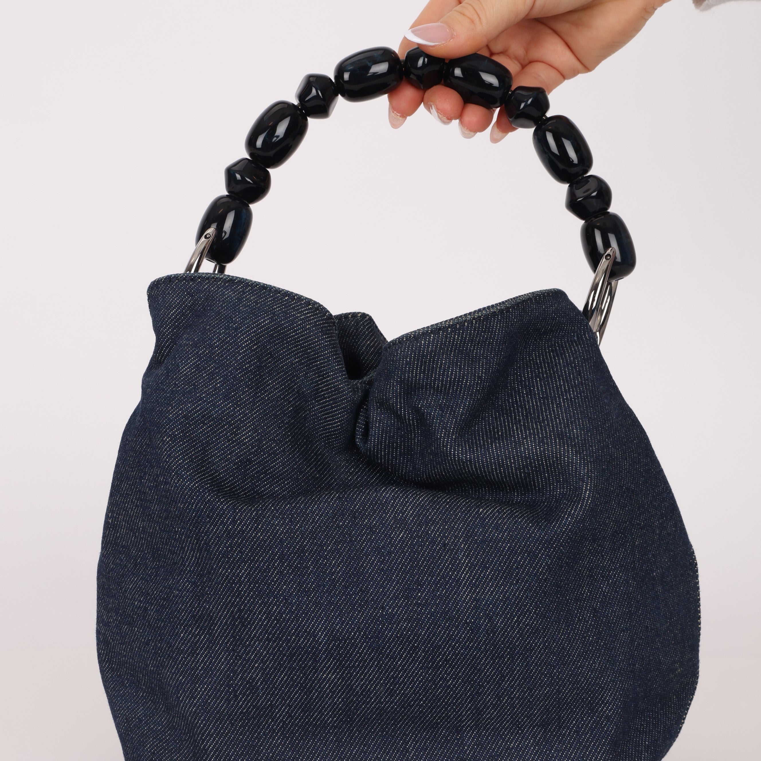 Dior 2001 Denim Malice Bucket Bag