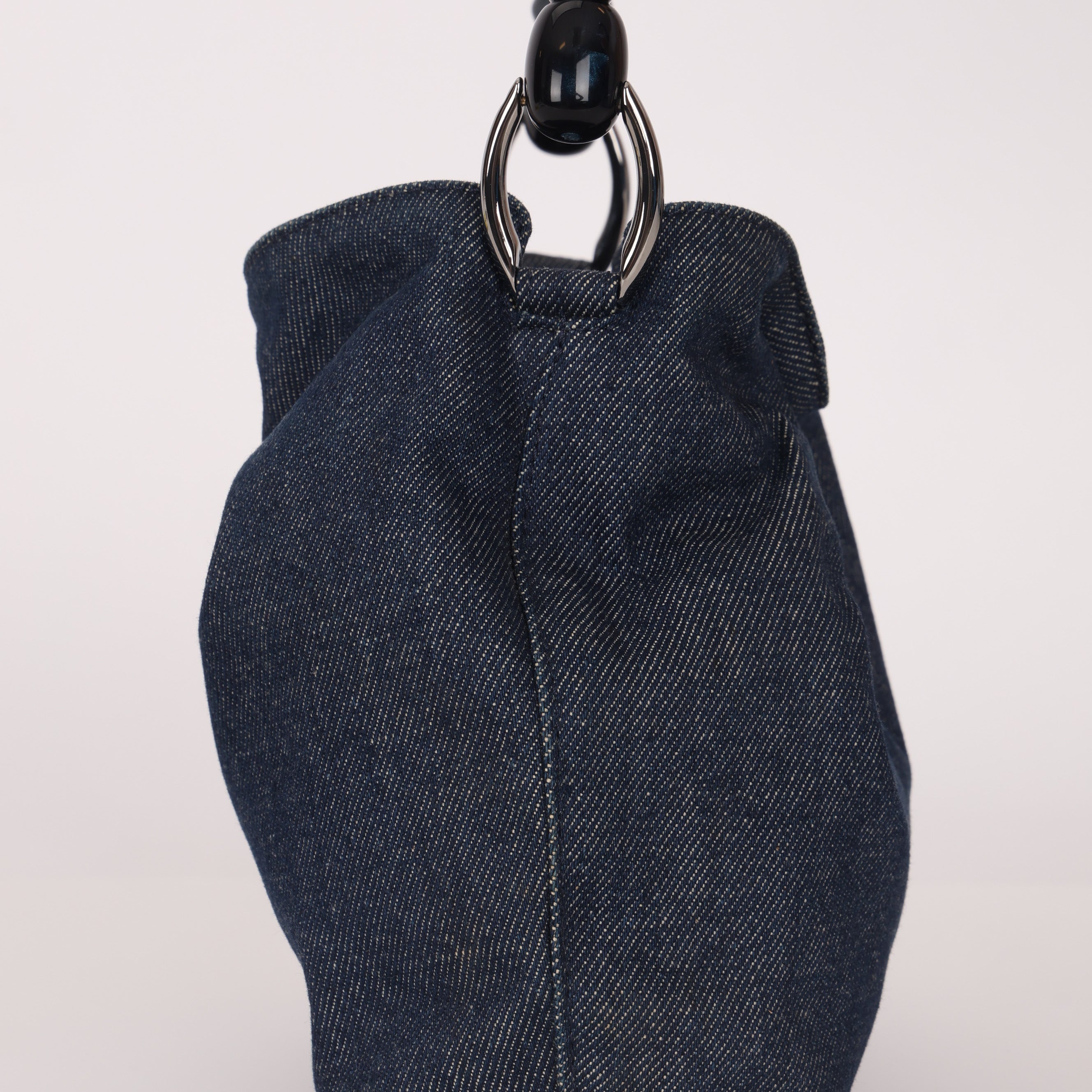 Dior 2001 Denim Malice Bucket Bag