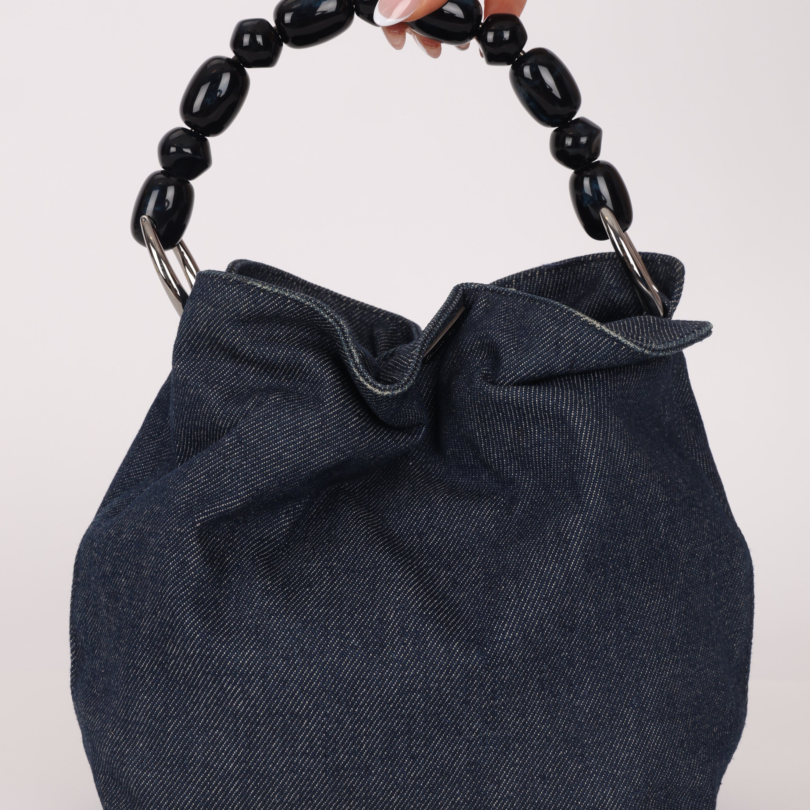 Dior 2001 Denim Malice Bucket Bag