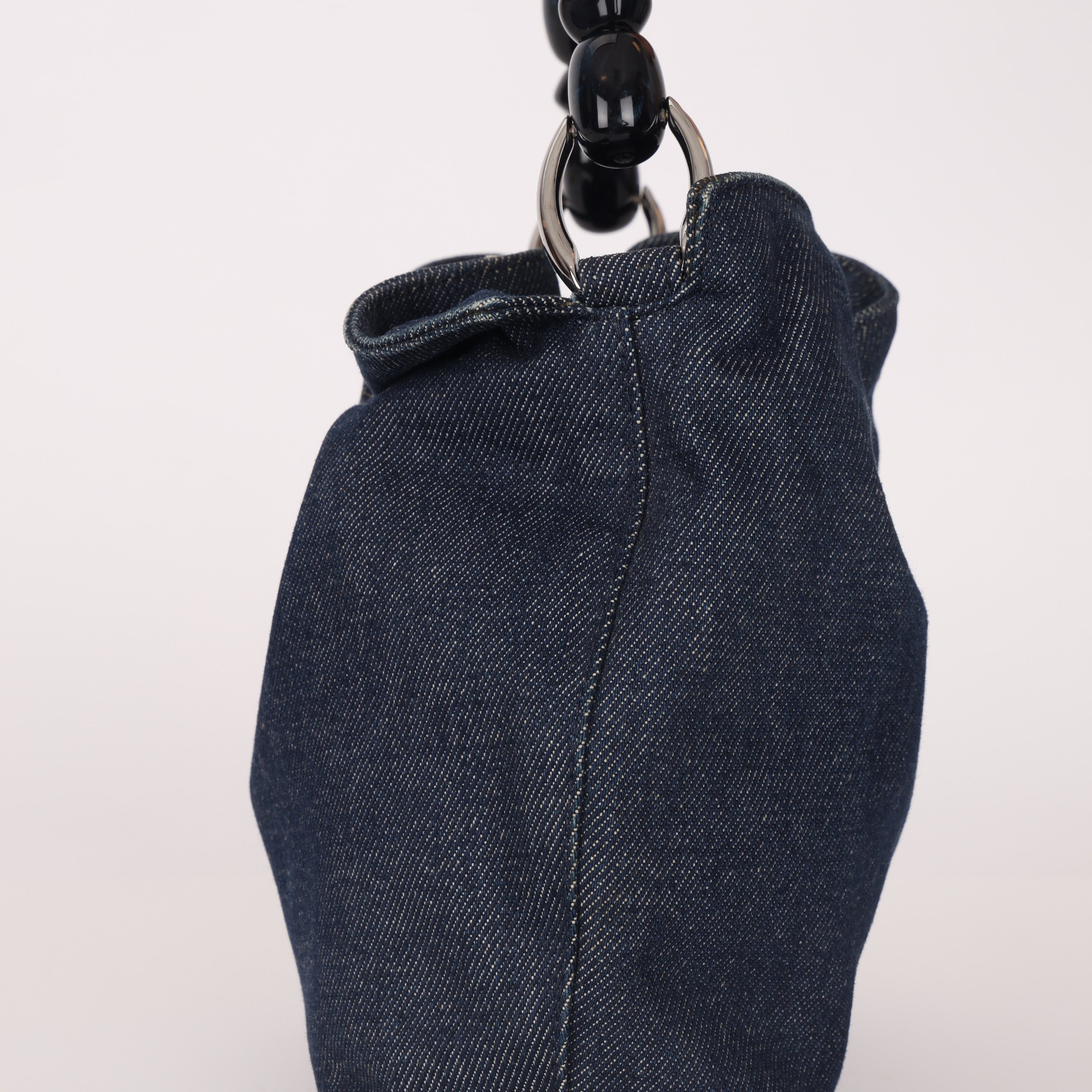 Dior 2001 Denim Malice Bucket Bag