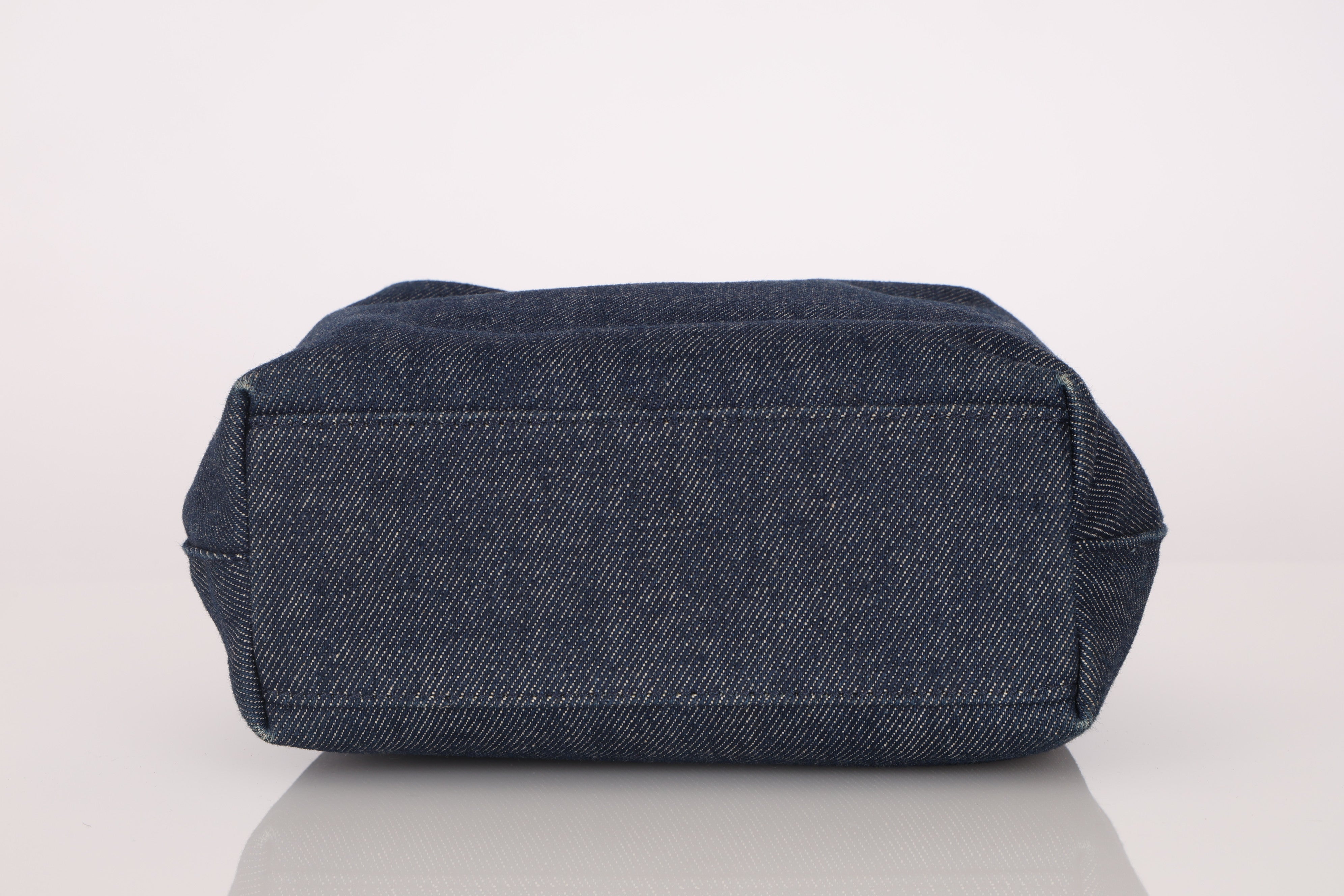 Dior 2001 Denim Malice Bucket Bag