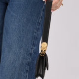 Chanel 2022 Caviar Quilted Twist Your Buttons Coin Purse With Chain