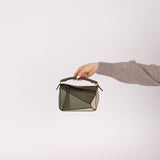 Loewe Tricolor Mini Puzzle Bag