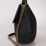 Chanel 2012 Caviar Country Chic Flap Messenger Bag