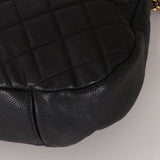 Chanel 2012 Caviar Country Chic Flap Messenger Bag