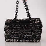 Chanel 2005 Canvas Camellia Tote
