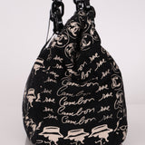 Chanel 2005 Canvas Camellia Tote