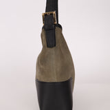 Loewe Suede Anagram Shoulder Bag