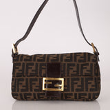 Rare Fendi Zucca Baguette GHW