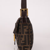 Rare Fendi Zucca Baguette GHW