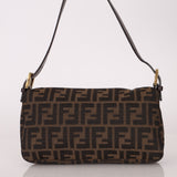 Rare Fendi Zucca Baguette GHW