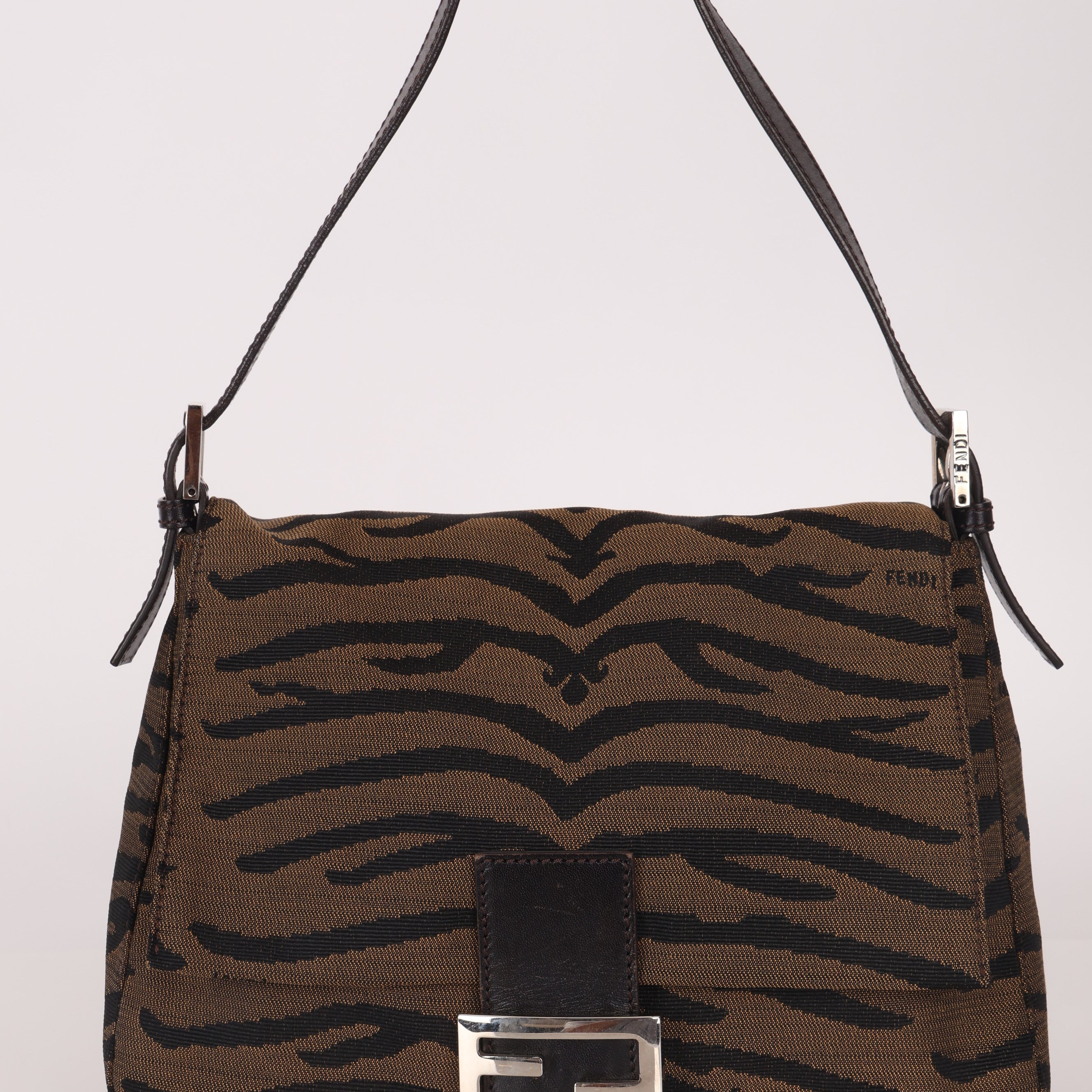 Fendi Tiger Print Mama Baguette Bag