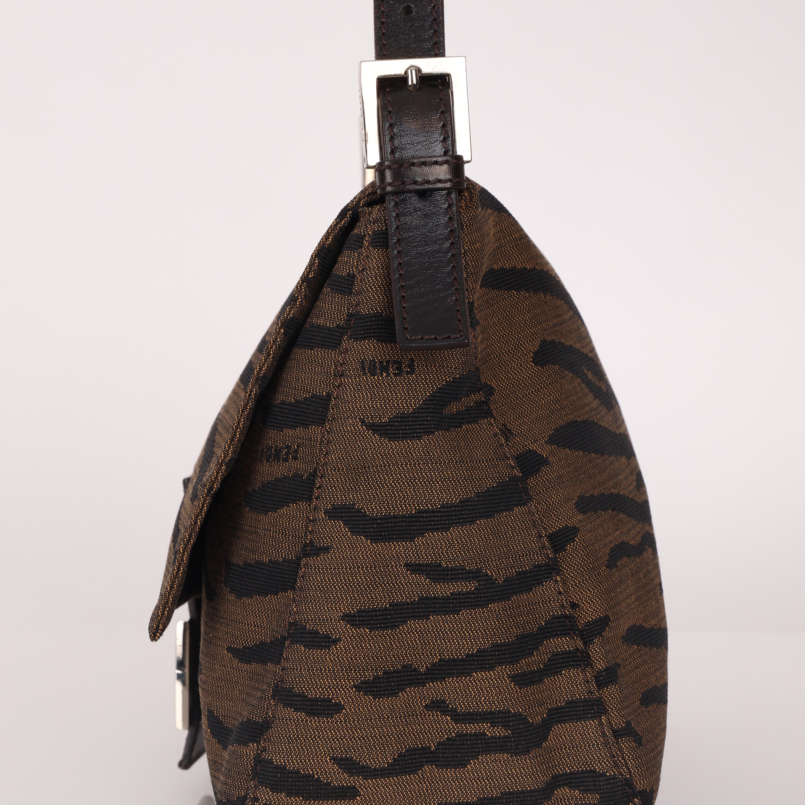 Fendi Tiger Print Mama Baguette Bag