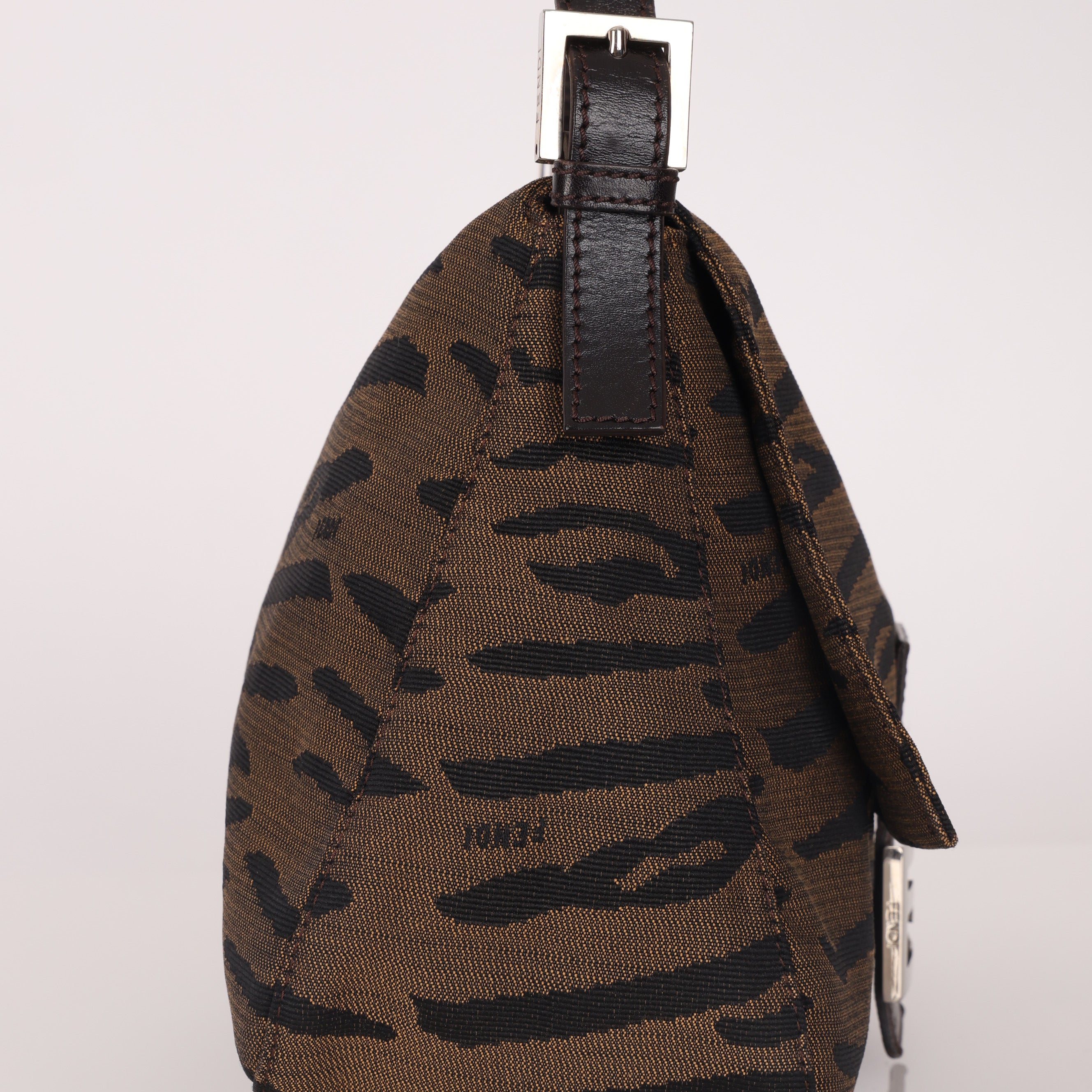Fendi Tiger Print Mama Baguette Bag