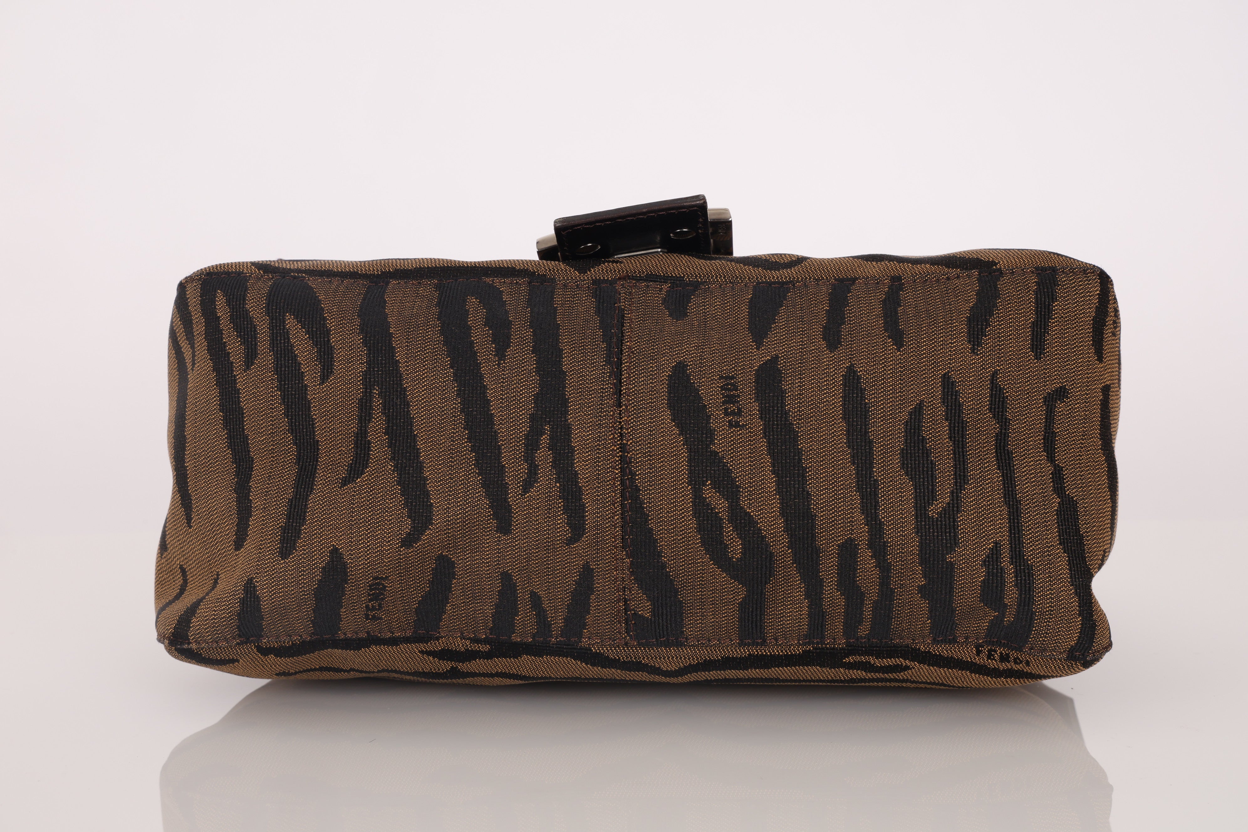 Fendi Tiger Print Mama Baguette Bag