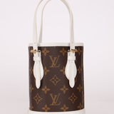 Louis Vuitton Monogram Match Nano Bucket with Key Pouch