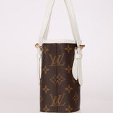 Louis Vuitton Monogram Match Nano Bucket with Key Pouch