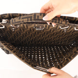 Fendi Woven Leather Peekaboo Bag