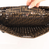Fendi Woven Leather Peekaboo Bag