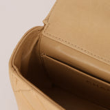 Rare Chanel 1991 Beige Mini Kelly Top Handle