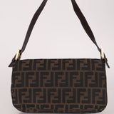 Ultra-Rare Fendi Zucca Baguette Bag GHW