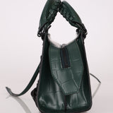 Balenciaga Mock Croc Mini Neo Classic City Bag