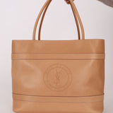 Saint Laurent Natural Leather Rive Gauche Large Tote