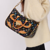 Limited Edition Louis Vuitton x Takashi Murakami Multi Color Rita Chain Bag