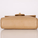 Ultra-Rare Chanel 2001 Iridescent Caviar Mini Half Flap
