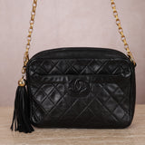 Vintage Chanel Tassel Camera Bijoux Bag