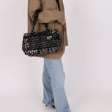 Chanel 2005 Canvas Camellia Tote