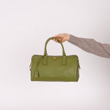 Prada Saffiano Lux Boston Bag